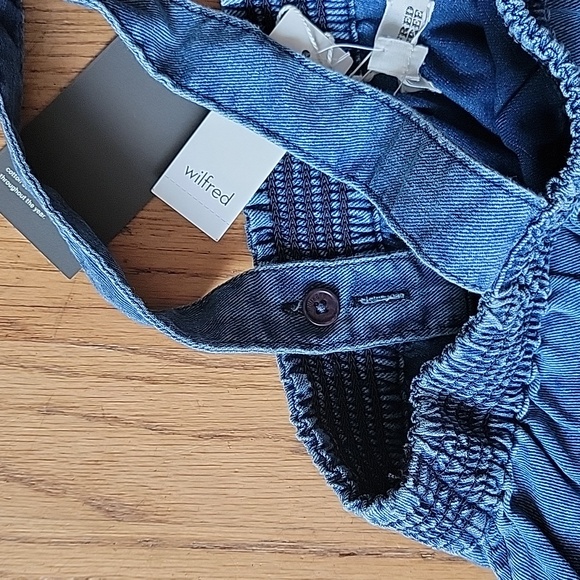 Wilfred Free Estella Denim Top - Medium Indigo - L - Picture 13 of 13